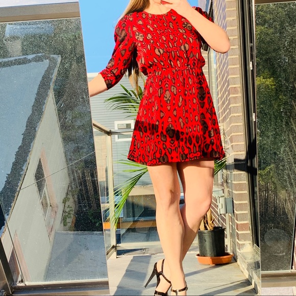 Dolce Vita Air Light Leopard Print Hi-Lo Open Back - Picture 11 of 11